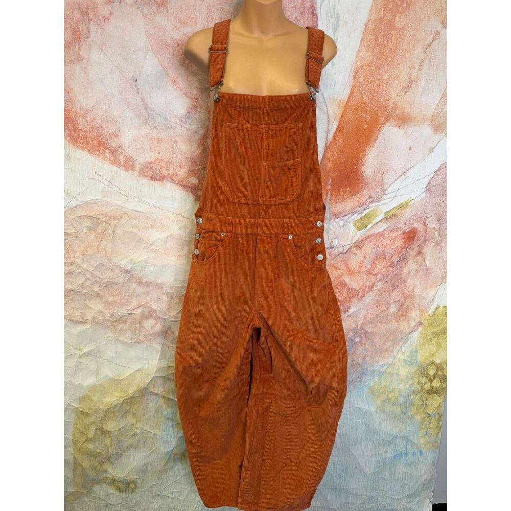 Free People We The Free Ziggy Corduroy Overall - Picture 5 of 8